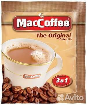 Кофе 3в1 MacCoffee 100шт упаковка