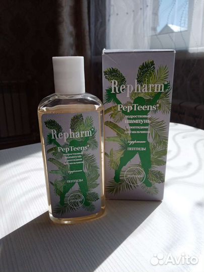 Подростковый шампунь с пептидами