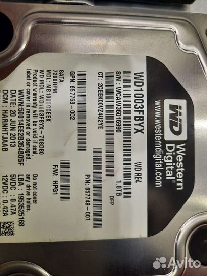 Жесткий диск Mac Pro 1Tb WD Black 3.5 и 2.5