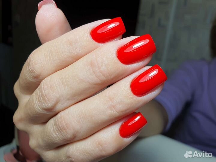 Маникюр покрытие гель лаком