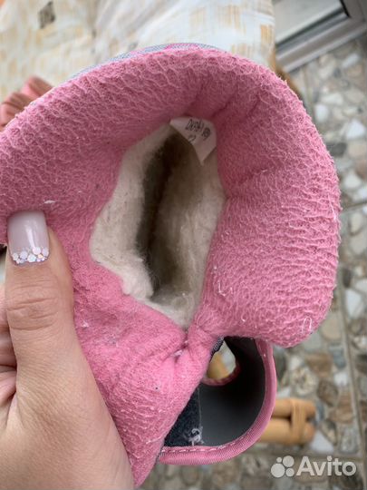 Ботинки зимние для девочки