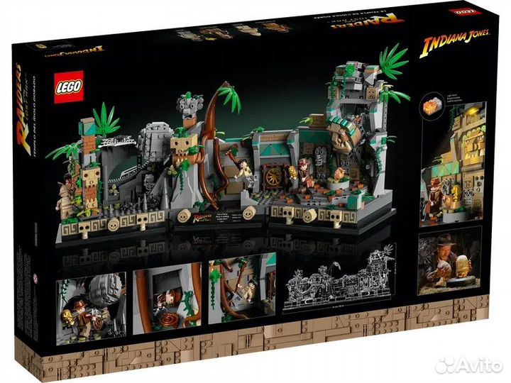 Конструктор lego Indiana Jones Temple of the Golde