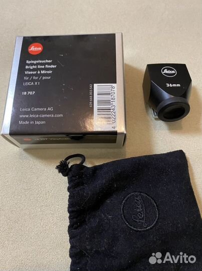 Leica X1 + видоискатель + чехол