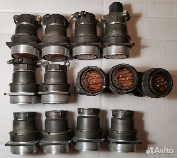 Разъемы шр20, 2рм авиационные, военные СССР