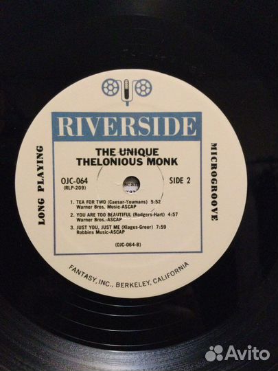 Thelonious Monk/The Unique,2012,US