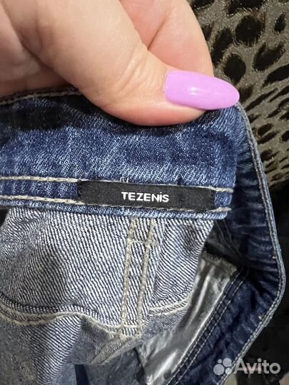 Tezenis шорты джинсовые р L