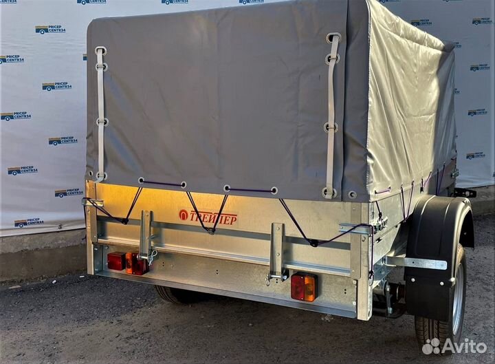 Прицеп легковой Трейлер 2,0х1,3 рессора газель