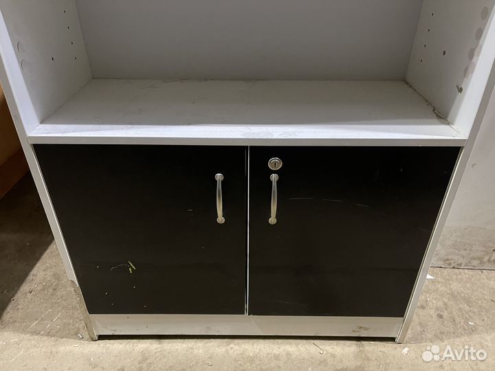 Стеллаж лдсп белый 5 полок 80/30/225