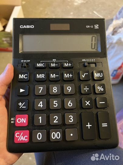 Калькулятор casio gr-12