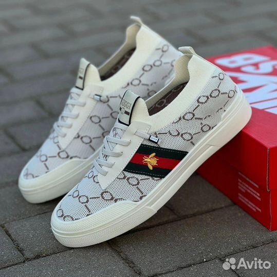 Кеды мужские летние gucci