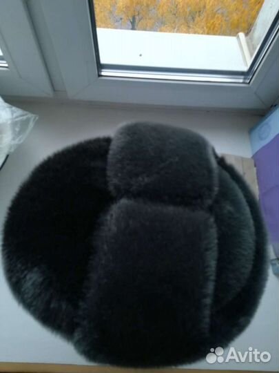 Меховая мужская кепка