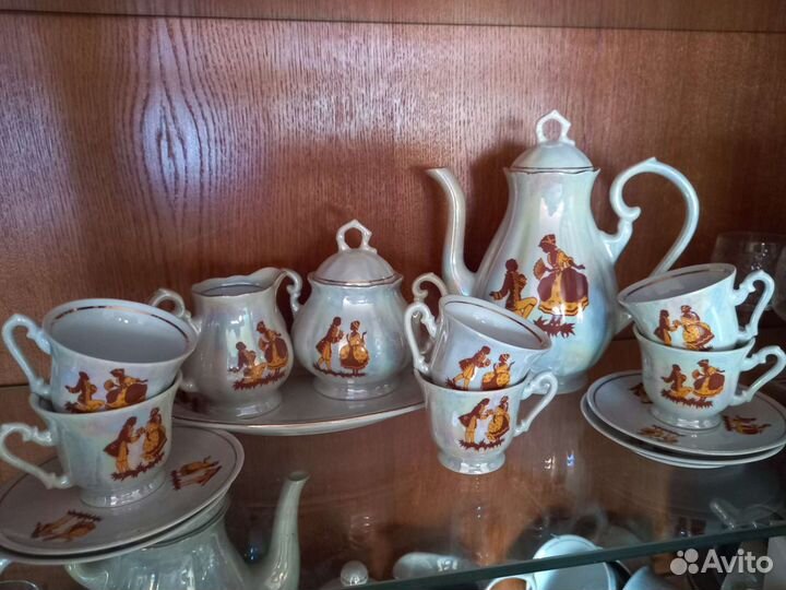 Сервиз кофейный Чехословакия