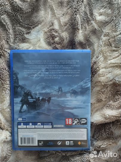 God of war ragnarok ps4 с русской озвучкой