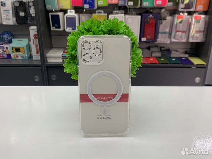 Чехол iPhone 12 pro max magsafe 01