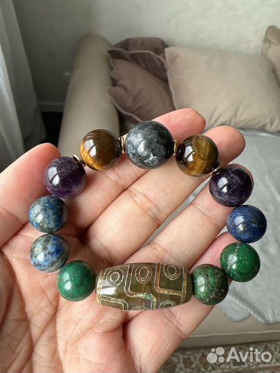 Индивидуальный браслет из натуральных камней