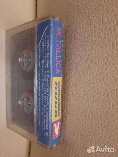 Metallica hungarian rock аудиокассета