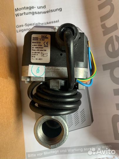 Прибор контроля давления газа Buderus