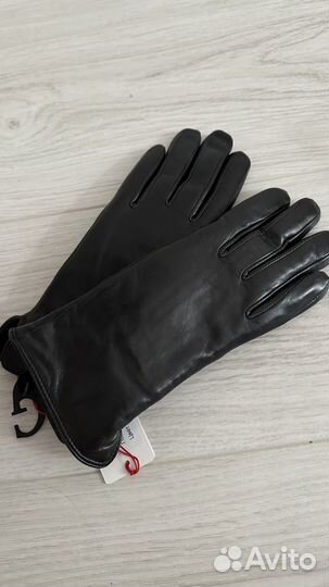 Новые зимние перчатки натуральная кожа