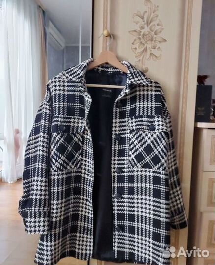 Куртка рубашка pull bear