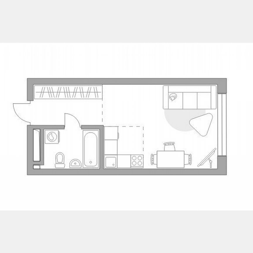 Квартира-студия, 29 м², 13/25 эт.