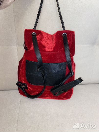 Рюкзак красный Италия