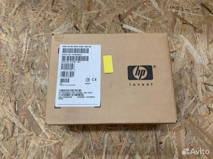 Жесткий диск HP 371534-B21 36,4Gb