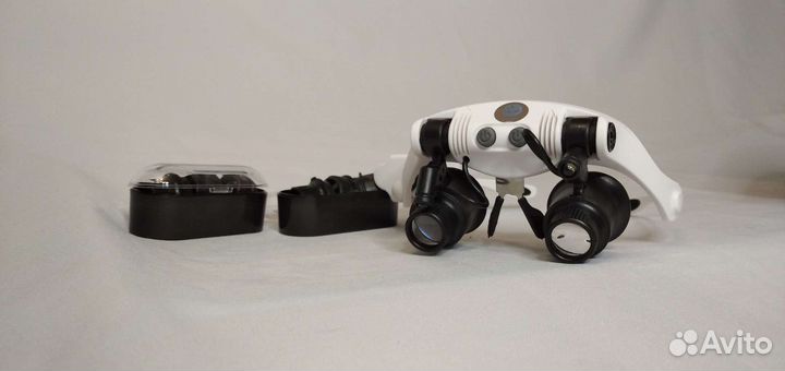 Бинокулярные очки бинокуляры от 10 до 25 крат мощн