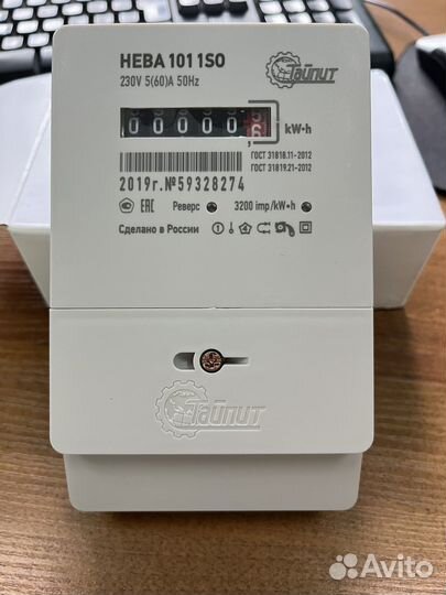 Счетчик электрический нева 101 1s0