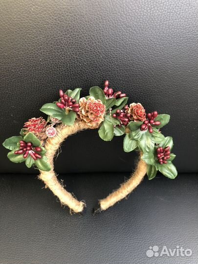 Ободок детский праздничный