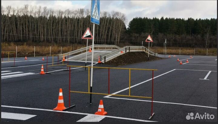 Площадка обучения вождению на своем авто