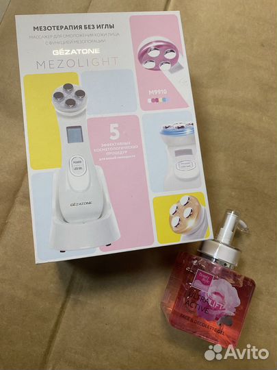 Массажер для лица мезотерапия без иглы