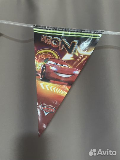 Растяжка с тачками