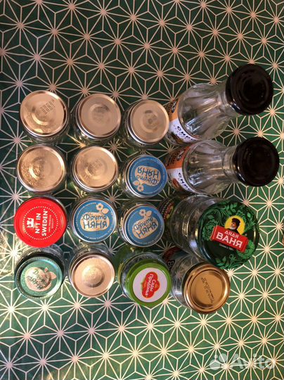 Баночка от детского питания и трехлитровые