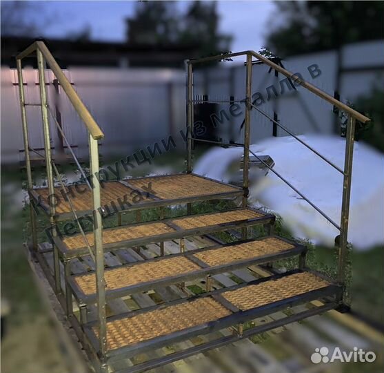 Изготовление металлоконструкций. (Лестницы, теплиц