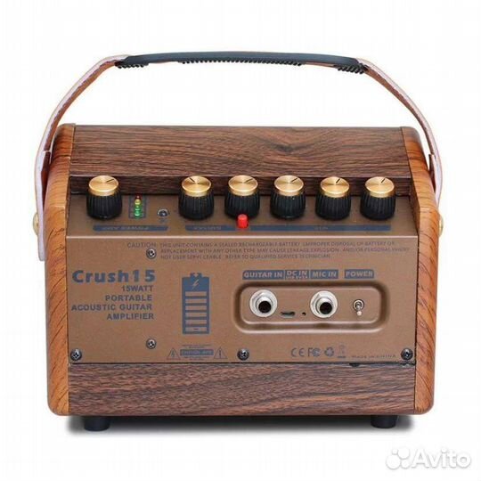 Комбоусилитель для акустической гитары портативный