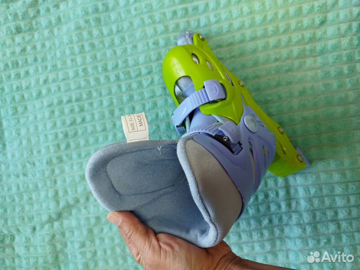 Ролики детские раздвижные 31-34