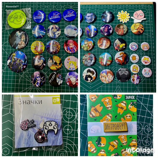 Аниме значки пины