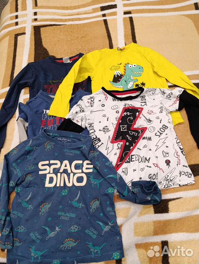 Вещи пакетом на мальчика 110