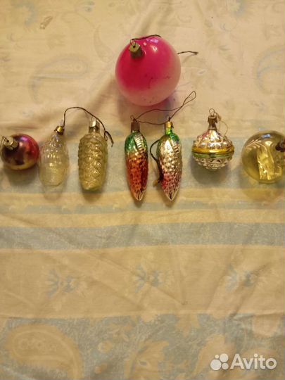 Елочные игрушки СССР