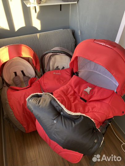 Коляска tutis tapu 3 в 1