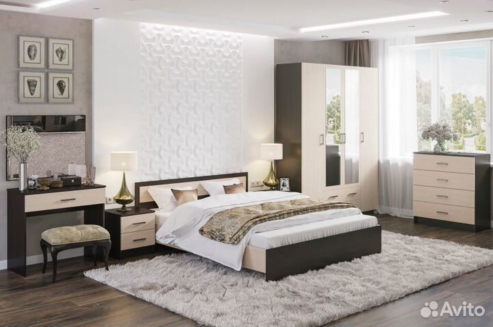 Прикроватные тумбы 2 штуки