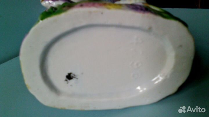 Ваза - Кувшин Рыбки. Фарфор гдр