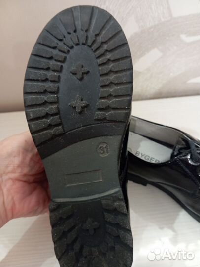 Полуботинки натуральная кожа