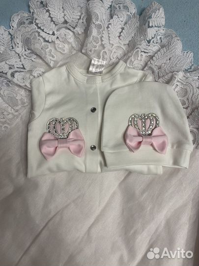 Комлект на выписку для девочек