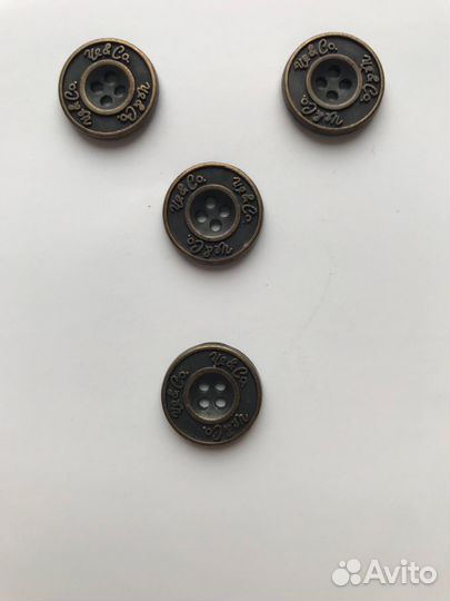 Пуговица металл Германия Италия