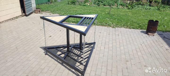 Мангал треугольный