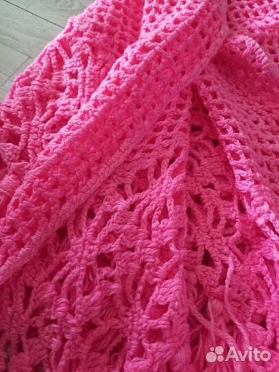 Платок вязаный