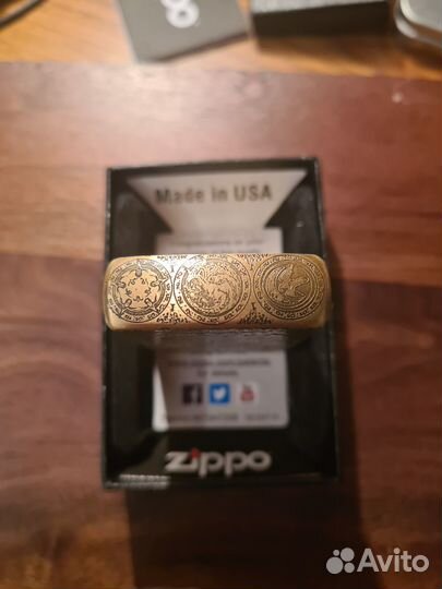 Zippo. GOT. 18 г. Коллекционная. Редк. NEW