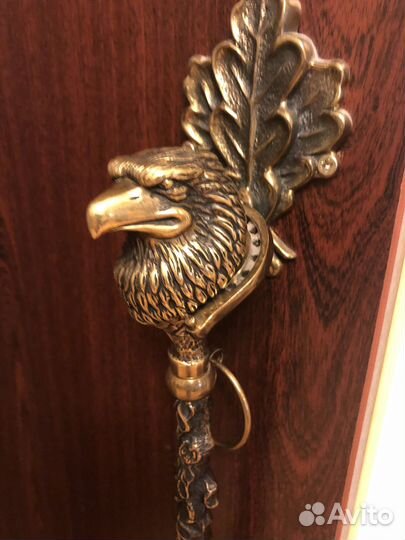 Бронзовый рожок для обуви