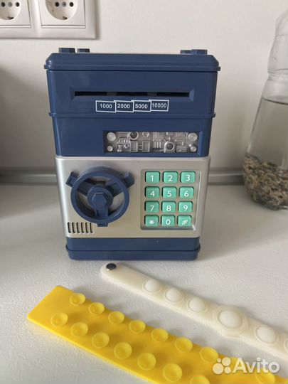 Сейф копилка детский
